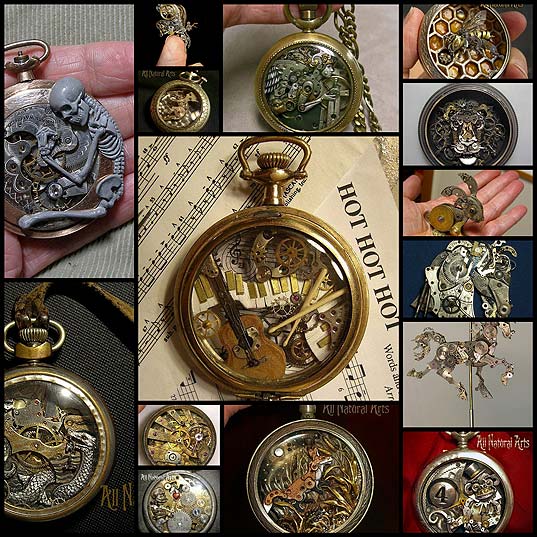 15-sculptures-made-from-old-watch-parts