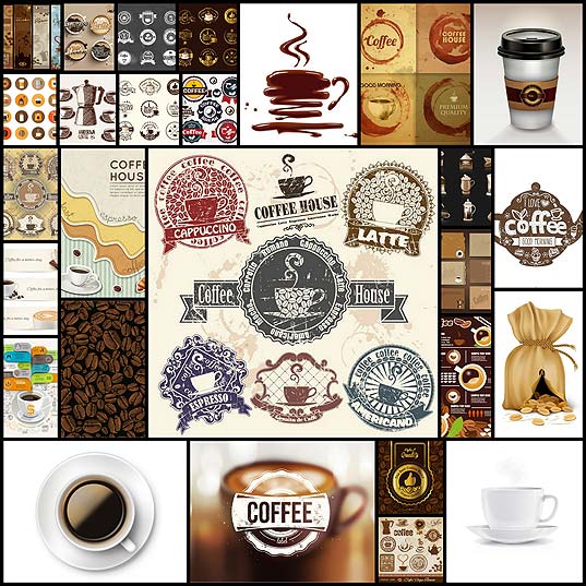 25-wonderful-coffee-related-vector-graphics-collection