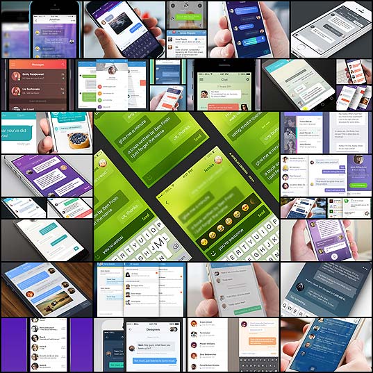 33-clean-chat-interfaces-for-mobile-app-designers