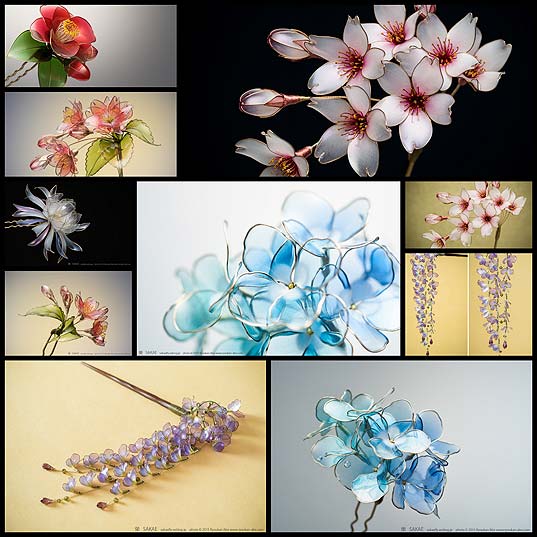 New-Japanese-Floral-Hair-Ornaments-Handcrafted-from-Resin-by-Sakae--Colossal