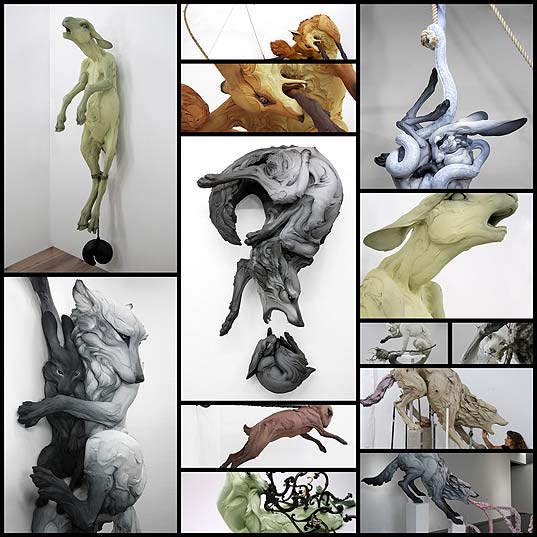 Dynamic-Sculptures-of-Animals-Represent-Human-Psychological-Portraits---My-Modern-Met