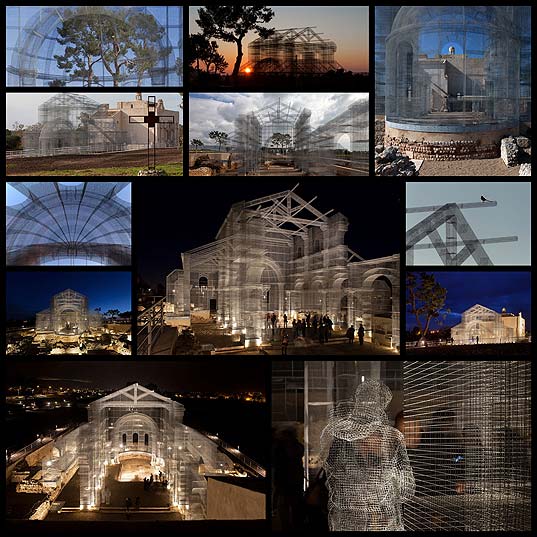 12Artist-Resurrects-Ancient-Building-Site-With-Incredible-Wire-Mesh-Installation-«TwistedSifter