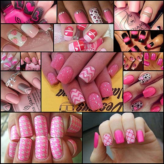 15-Rockin'-Pink-Nail-Art-Designs