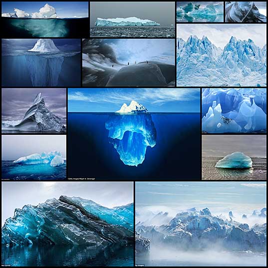 どのように氷山の世界で最も古いです