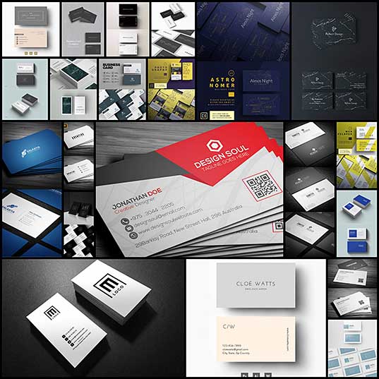 21 Creative Minimal Business Cards Design Inspiration Design Blog