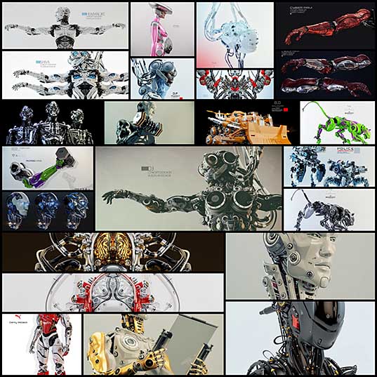 23 Robot Designs By Vladislav Ociacia Creativeoverflow