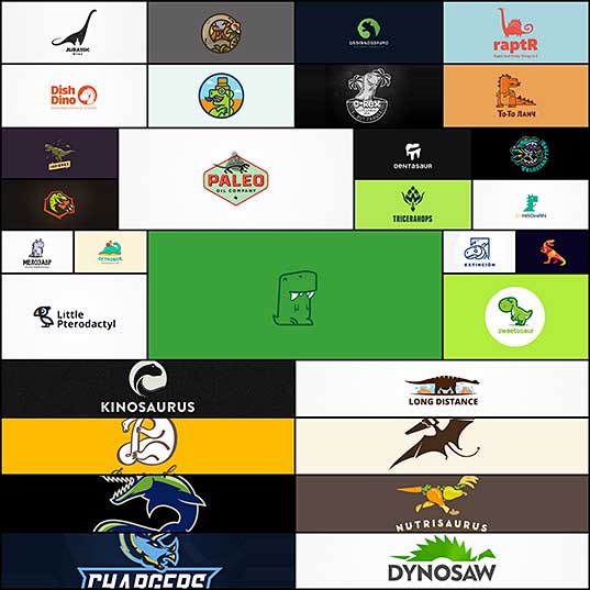 30 Exotic Examples Of Dinosaur Logo Designs Naldz Graphics