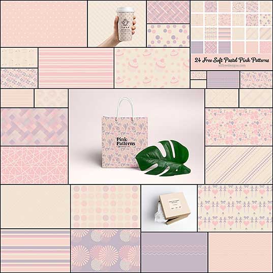 Pink Patterns 18 Geometric and Decorative Designs to Download Free