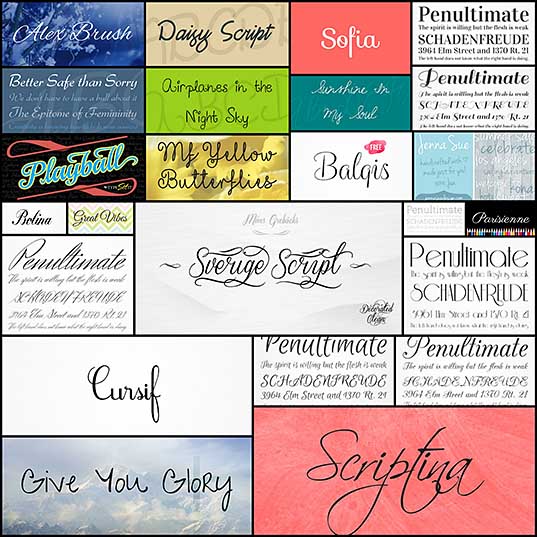 20+ Gorgeous Feminine Font Styles For Free Naldz Graphics