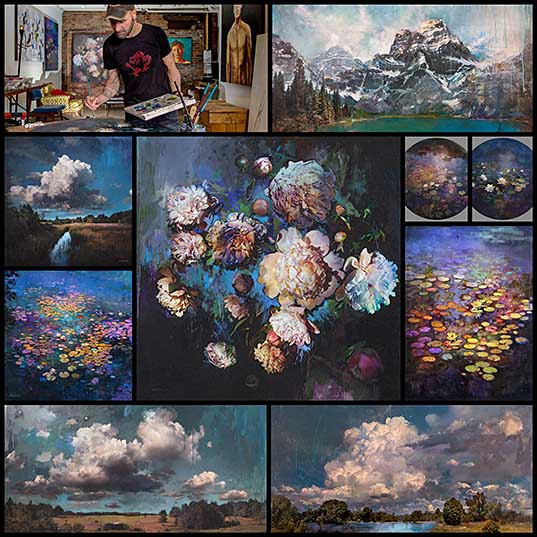 New Mixed Media Landscapes and Still Lifes That Merge Photography and Impressionism by Stev’nn Hall Colossal