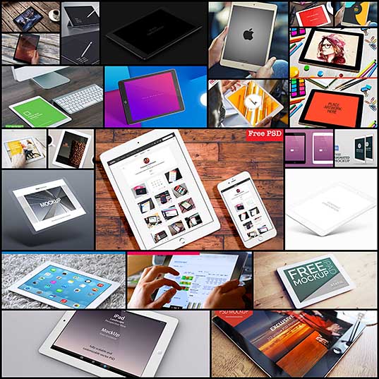 22+ Free Tablet Mockups For Your Presentations Naldz Graphics