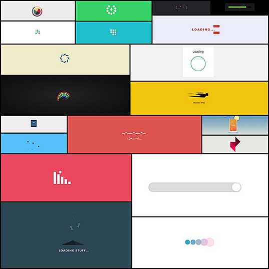 Animated Loaders 20 Unique Examples + Free Downloads
