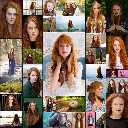 Redheads from 20 Countries Photographed to Show Their Natural Beauty