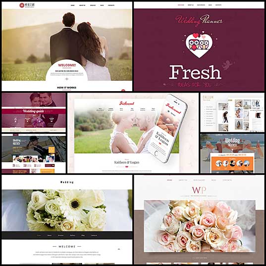 Best Wedding WordPress Themes For The Happiest Marriages – 2017