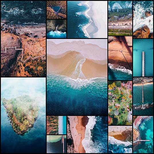 17 Aerial View of South Australia Presented in Drone Photography Series