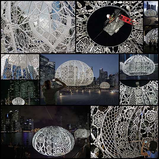 Sea Urchin Sculptures Promote Sustainability Through Interactive Art