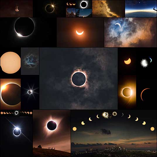 20+ Spectacular Photos of Solar Eclipse That Spanned Across the U