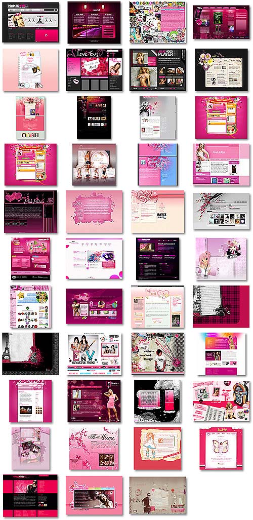 ピンクなwebサイトまとめ