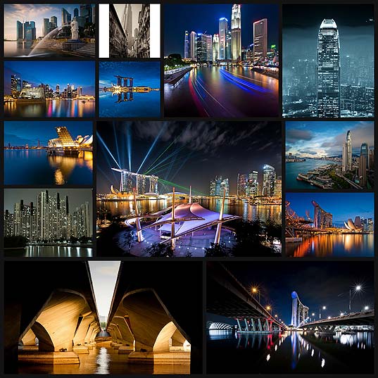 壁紙 シンガポール 香港の美しい夜景 建築物の写真15 いぬらぼ