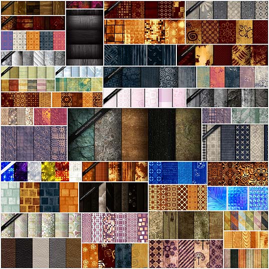 Photoshop 壁紙 ハイクオリティなテクスチャ 背景パターン40セット