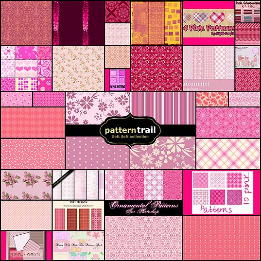 Web 印刷物にも使えるオシャレで可愛らしいパステルピンクのパターン素材 24枚 いぬらぼ