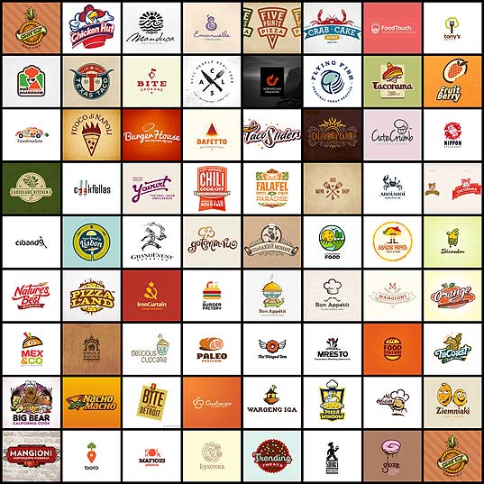 ロゴデザイン おいしそう かわいいレストラン 飲食系ロゴデザイン70例 いぬらぼ