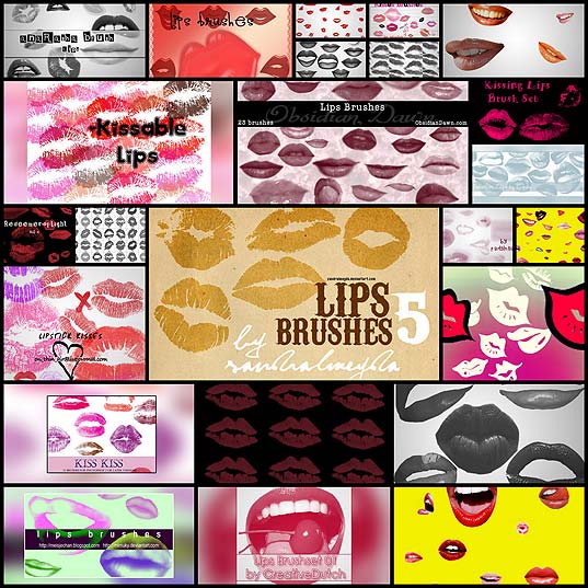 free-lips-kiss-photoshop-brushes24