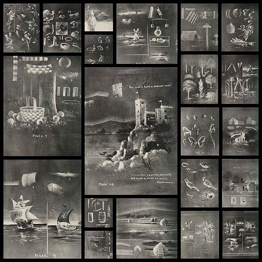 1908年に出版までされた黒板アートの写真 21枚 電子ブック いぬらぼ