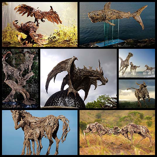 James-Doran-Webb-Makes-Incredible-Creatures-Out-of-Driftwood-«TwistedSifter