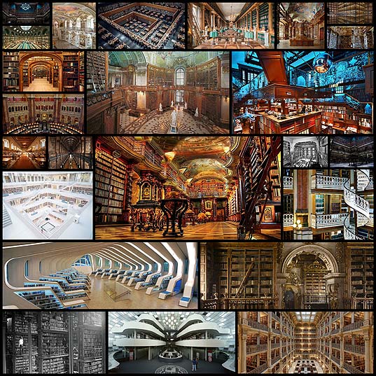 魔法書も置いてありそうな世界の幻想的な図書館 写真24枚 いぬらぼ