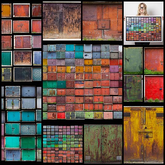I-Photographed-The-Most-Colorful-Old-Garage-Doors-Of-Lithuania---OddPad1