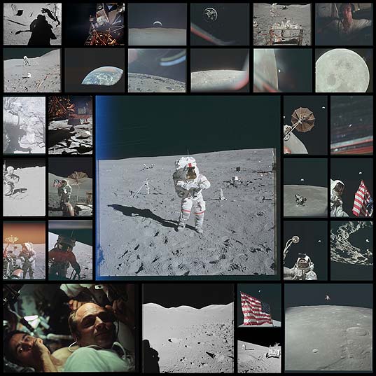 アポロ計画の宇宙飛行士たちが月で撮影した1万枚以上の写真アーカイブ「Project-Apollo-Archive」---DNA