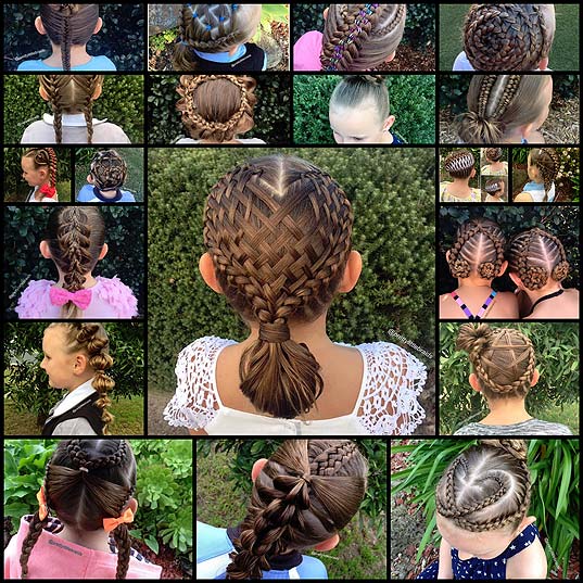 Mom-Spends-Only-20-Minutes-Designing-Daughter's-Incredibly-Elaborate-Braids-Before-School---My-Modern-Met