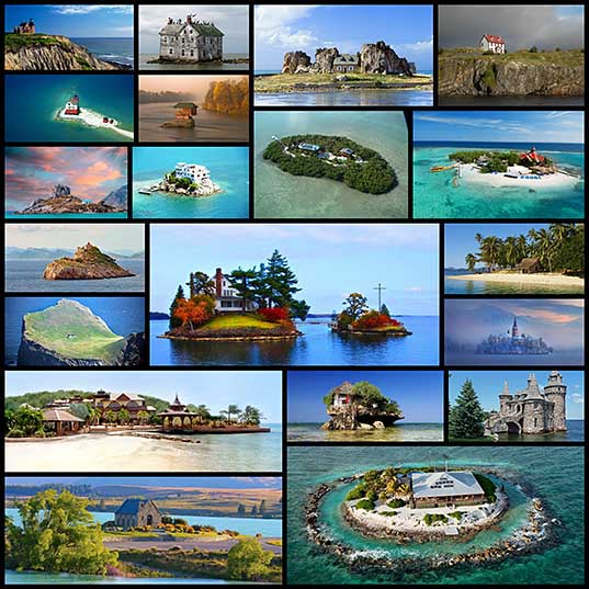 内向ドリーム：島の20の単一の家