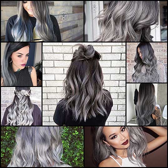 Gray Ombré Hair Trend Transforms Conventional Locks Into Striking Shades of Silver - My Modern Met