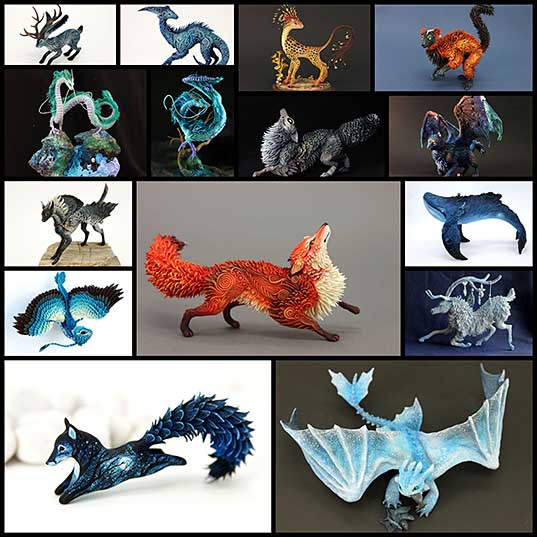 russian-artist-creates-fantasy-animal-sculptures-from-velvet-clay-15-pics-bored-panda