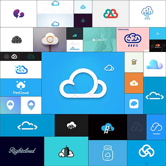33-cloud-logos-from-puffy-cumulus-to-data-storage-creativeoverflow