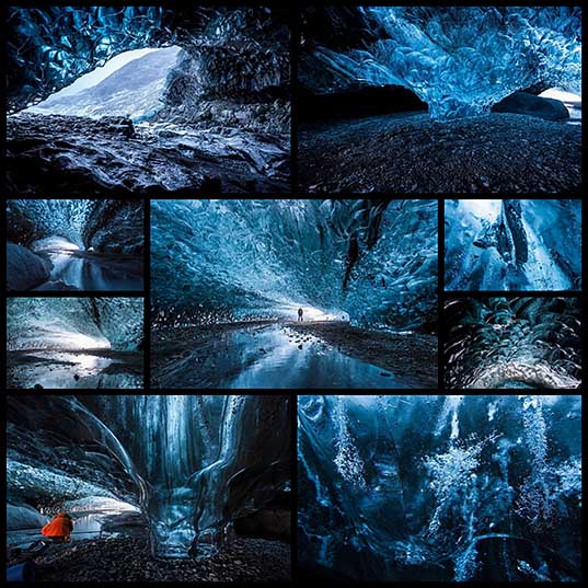 幻想的なアイスランドの氷の洞窟 写真9枚 いぬらぼ
