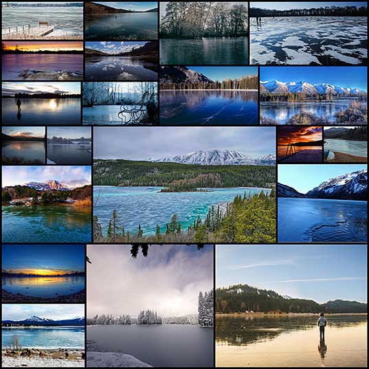 21 Frozen Lake Photos Creativeoverflow