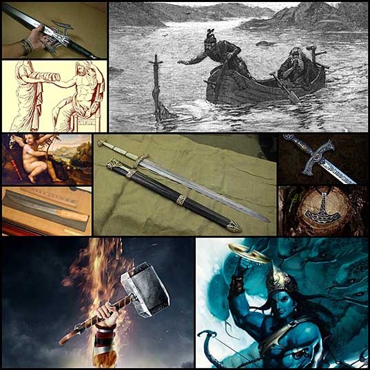 10 伝説の神話の最も強力な武器