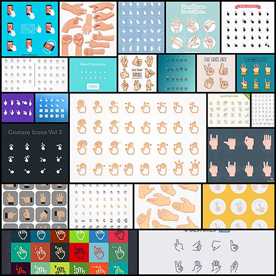 500+ Free Gesture Icons For Designers And Developers Naldz Graphics