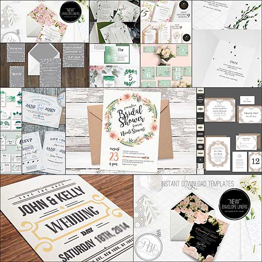Best Corporate Wedding Invitation Designs Graphics Design Design Blog