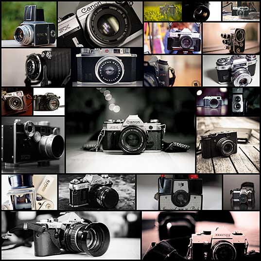 24 Interesting Pictures of Cameras