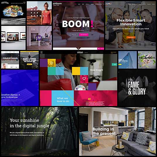 Big Background Web Design – 15 Fresh Examples Website Designing Design Blog
