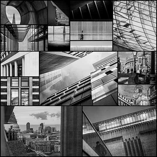 London Architecture Takes New Forms in Stunning Black & White Photos
