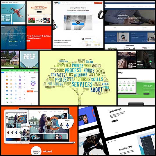 Amazing Flat Website Designs – 15 Examples Website Designing Design Blog