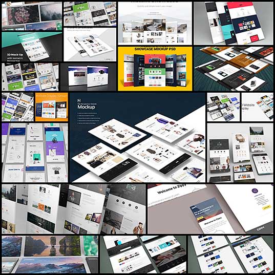 20+ Best Website PSD Perspective Mockups Design Shack