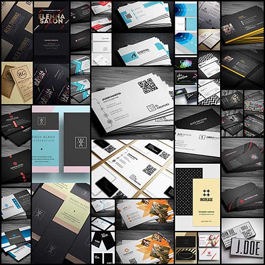 25+ Modern Business Cards Design for Inspiration Graphics Design Design Blog