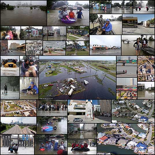 Наводнение в Хьюстоне впечатляющие снимки до и после