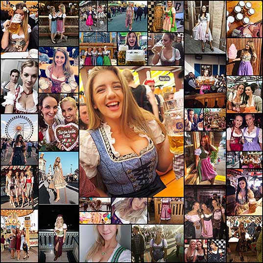 Октоберфест - рай для любителей пива и девушек (39 фото) » Триникси
